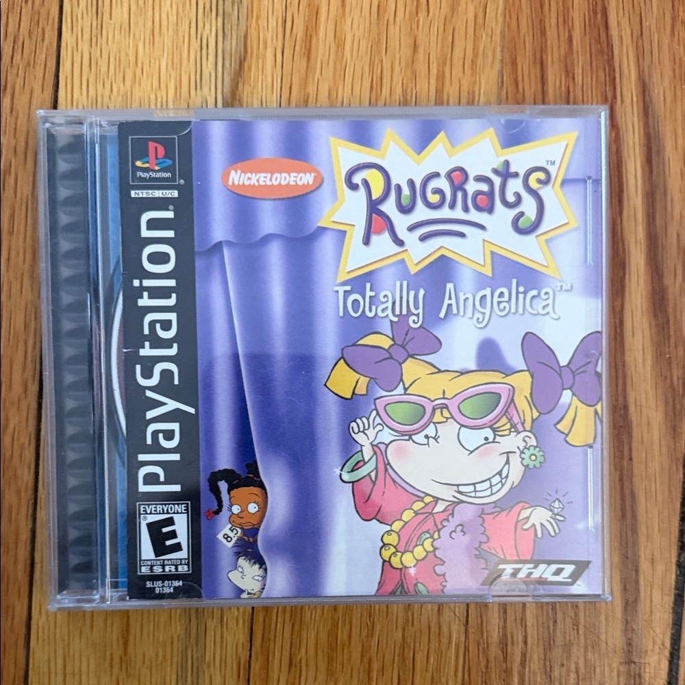 Rugrats Totally Angelica PlayStation Game